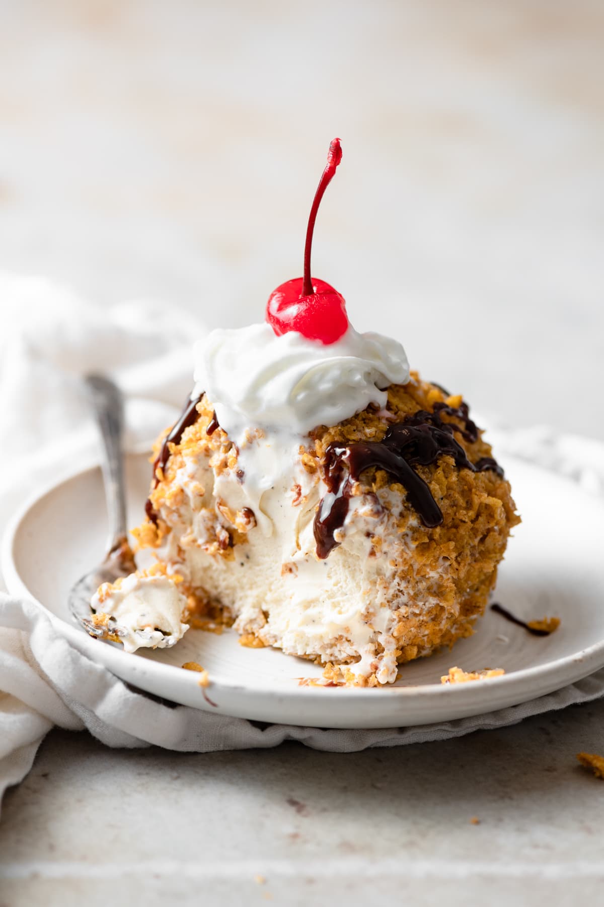 How to Make Perfect Fried Ice Cream: Crispy Warm, Creamy Cold